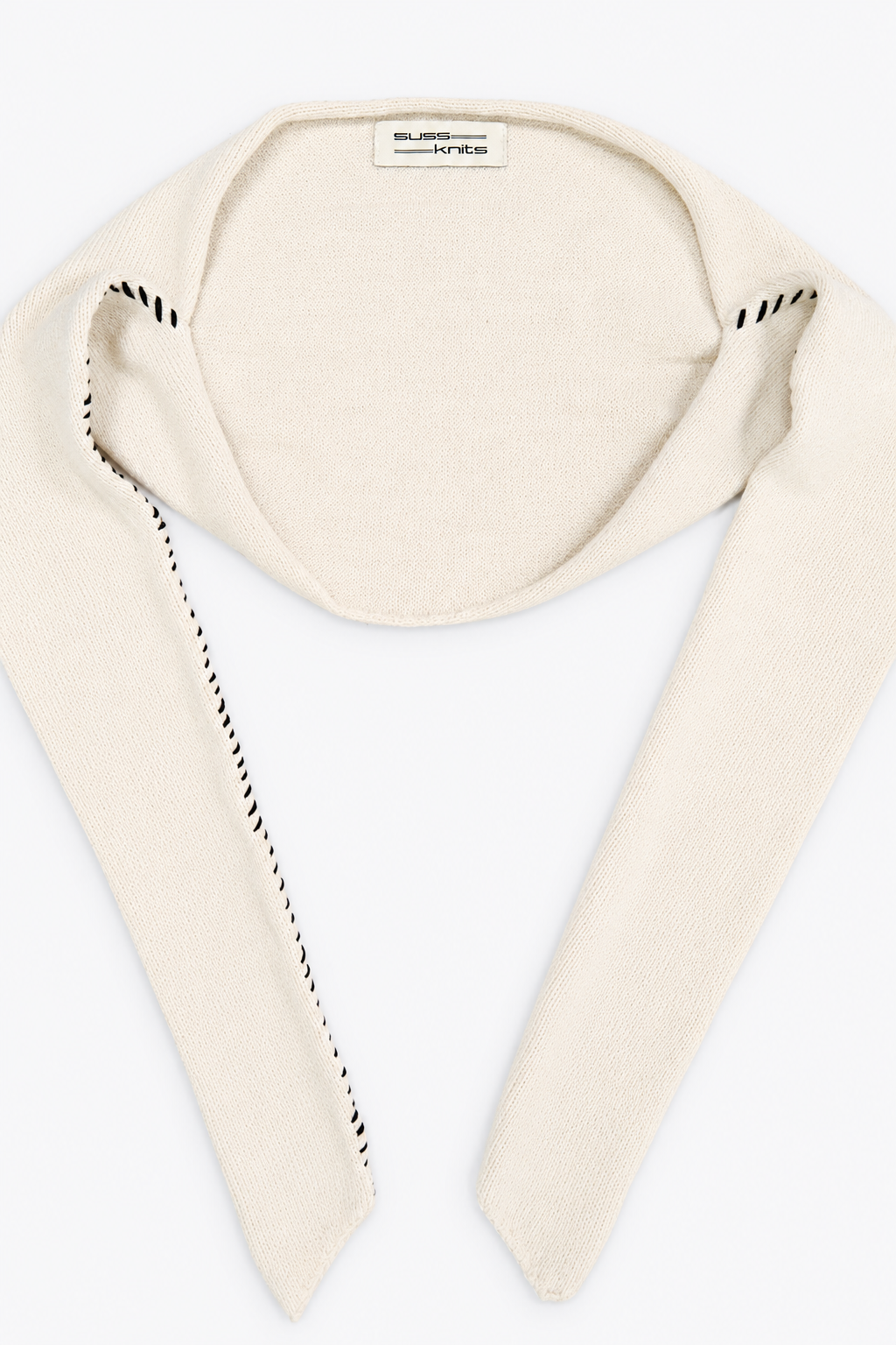 Hand Stitched Shrug - Cream