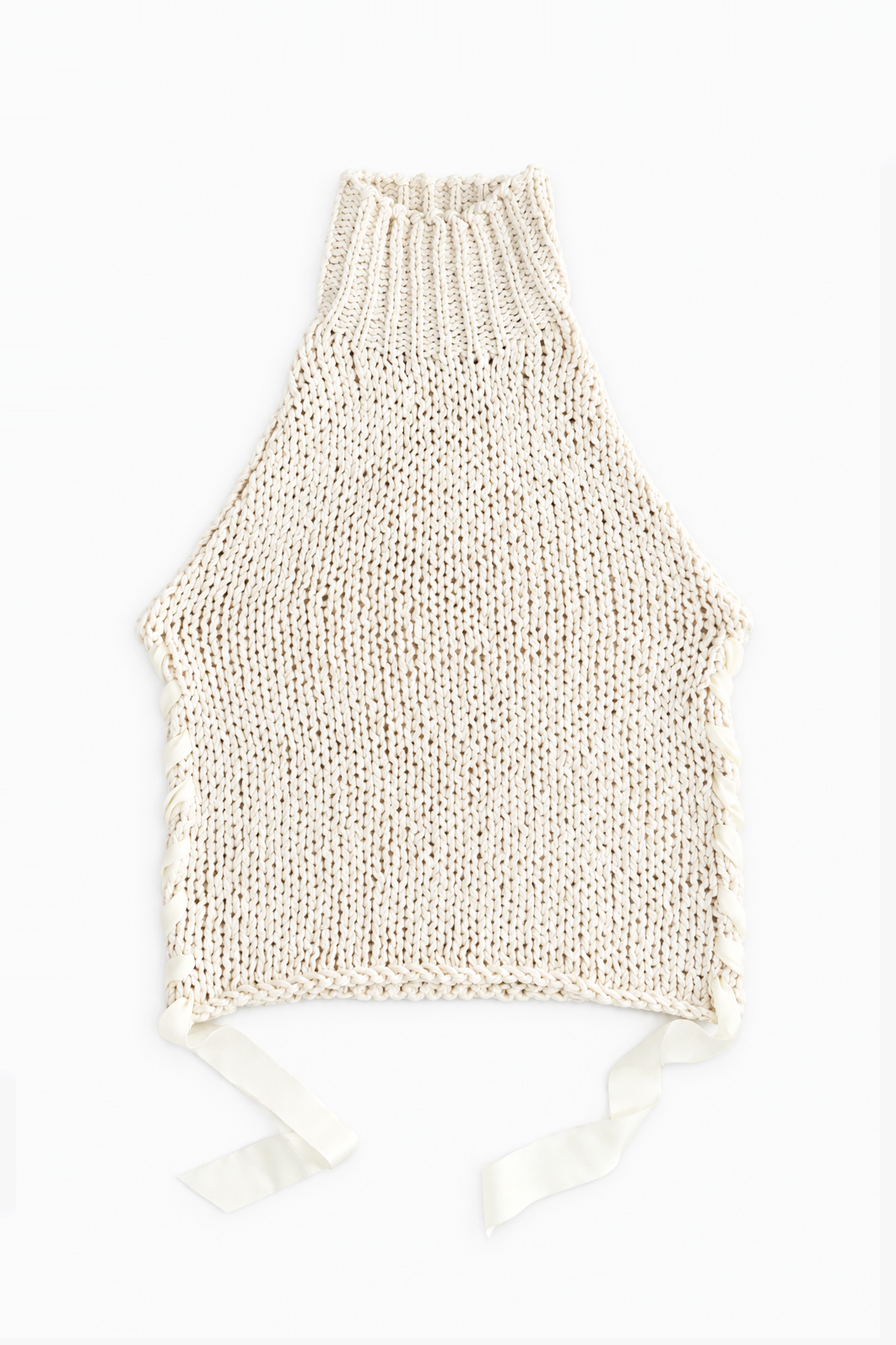 Chunky Sleeveless Turtleneck