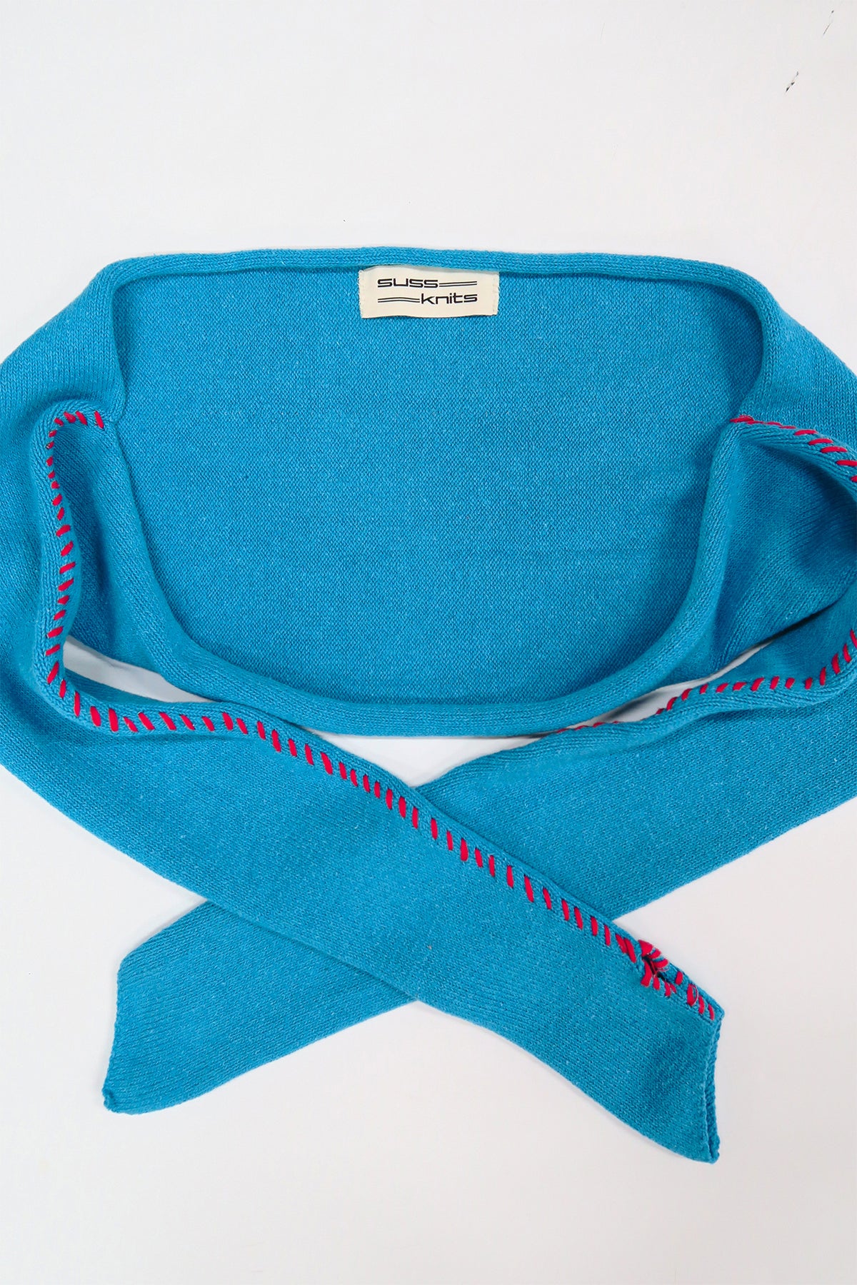 Hand Stitched Shrug - Turquoise