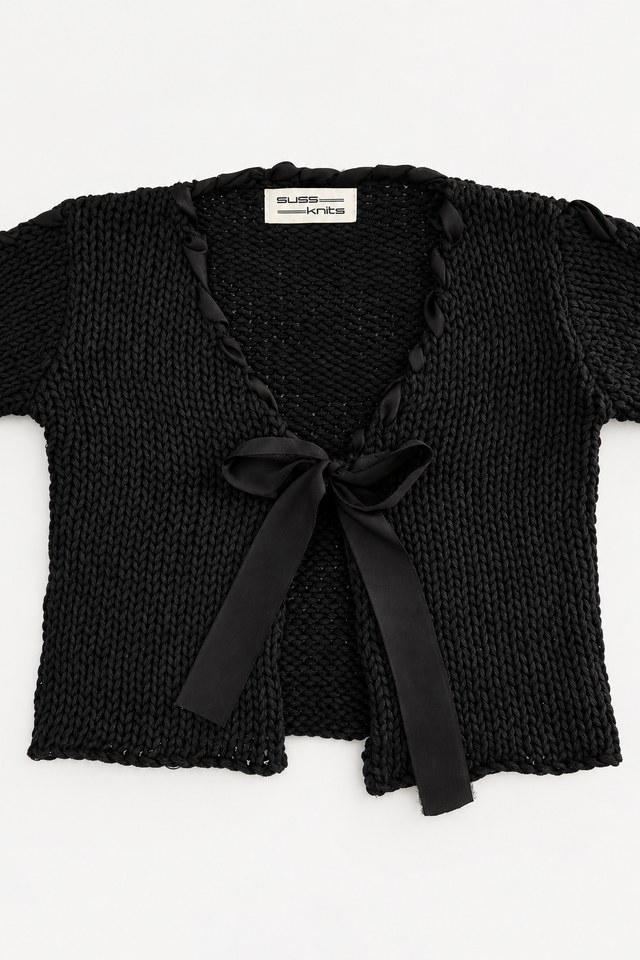 Ribbon Cardigan