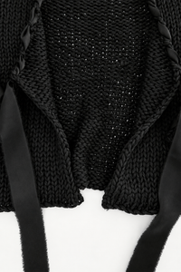 Ribbon Cardigan