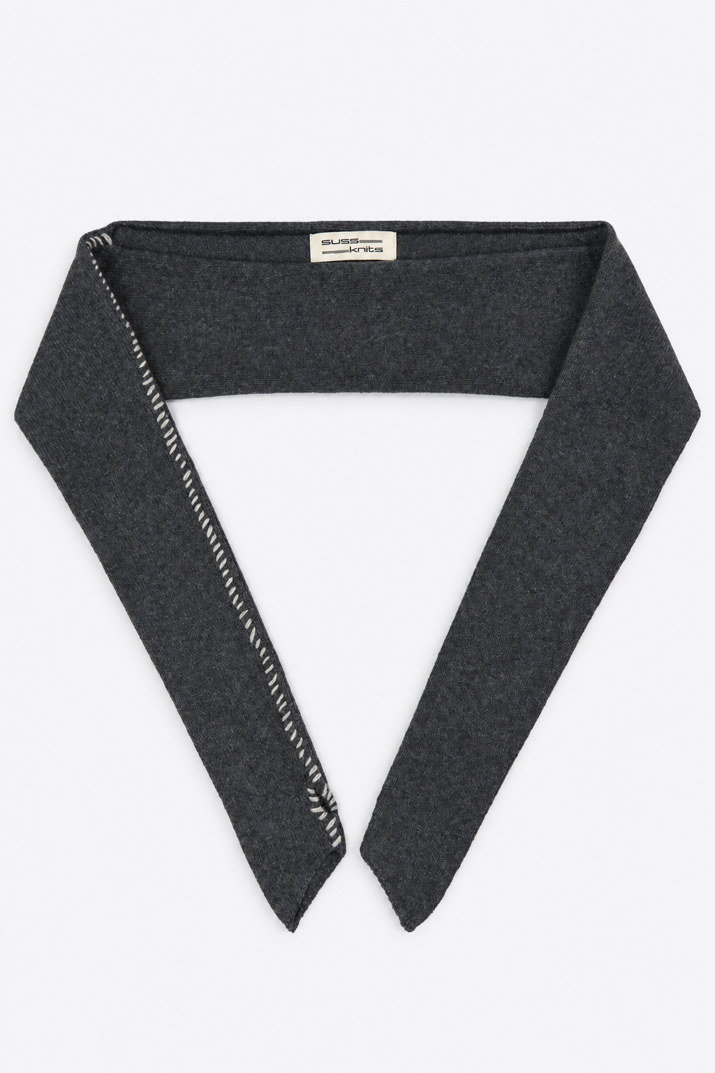 Hand Stitched Shrug - Charcoal Grey