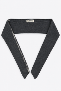 Hand Stitched Shrug - Charcoal Grey