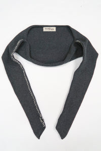 Hand Stitched Shrug - Charcoal Grey