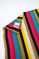 Detail of the cotton knit stripe on the Suss Knits scarf